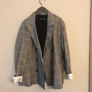 Plaid blazer